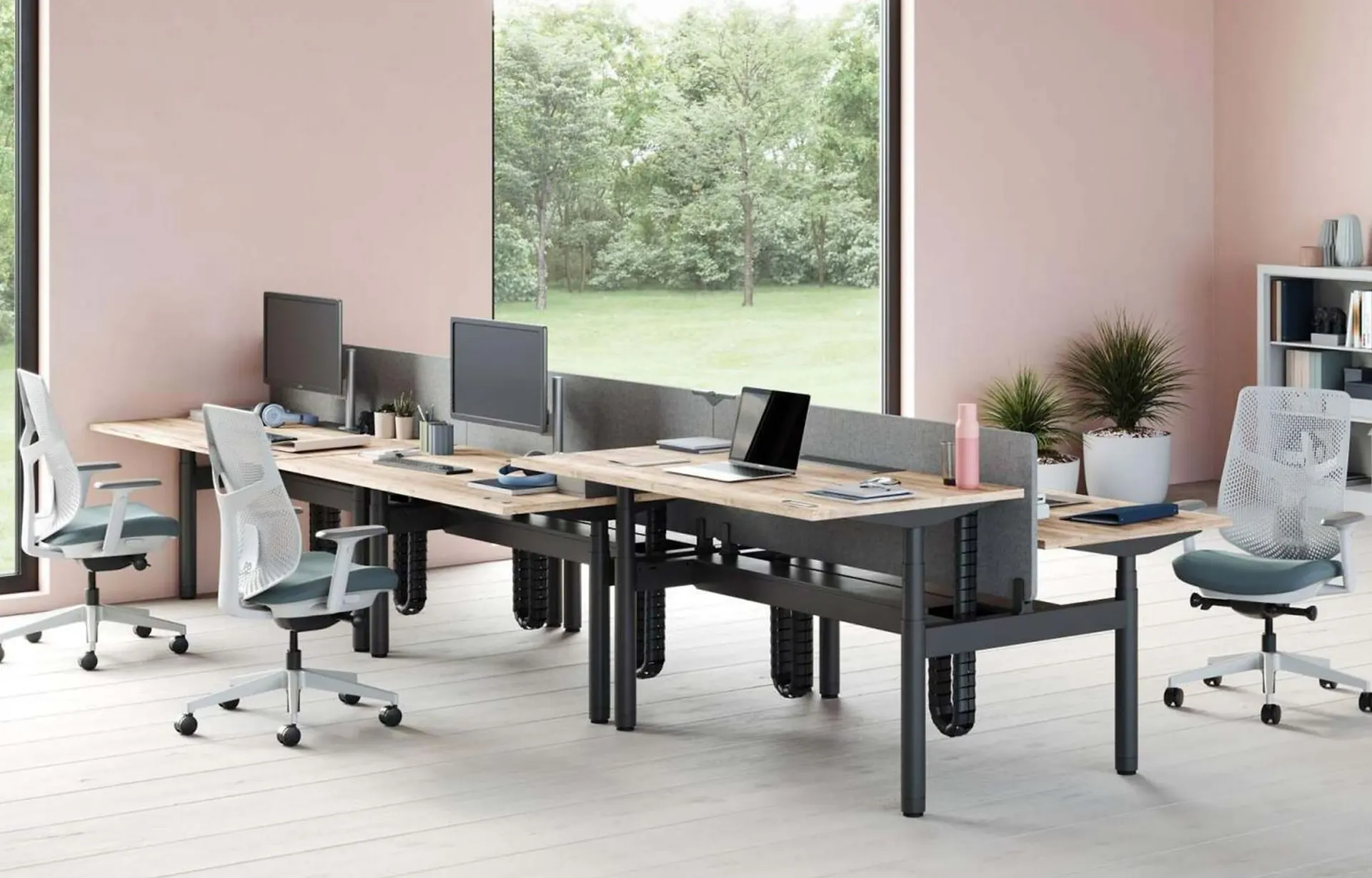 Height-Adjustable Desks by Allvero